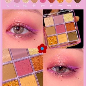FLORTTE chic chic eyeshadow 102# flower blossom